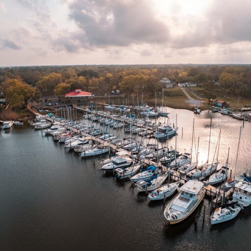 Island Cove Marina in Pensacola, Florida